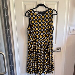 Geometric Patterned Dress